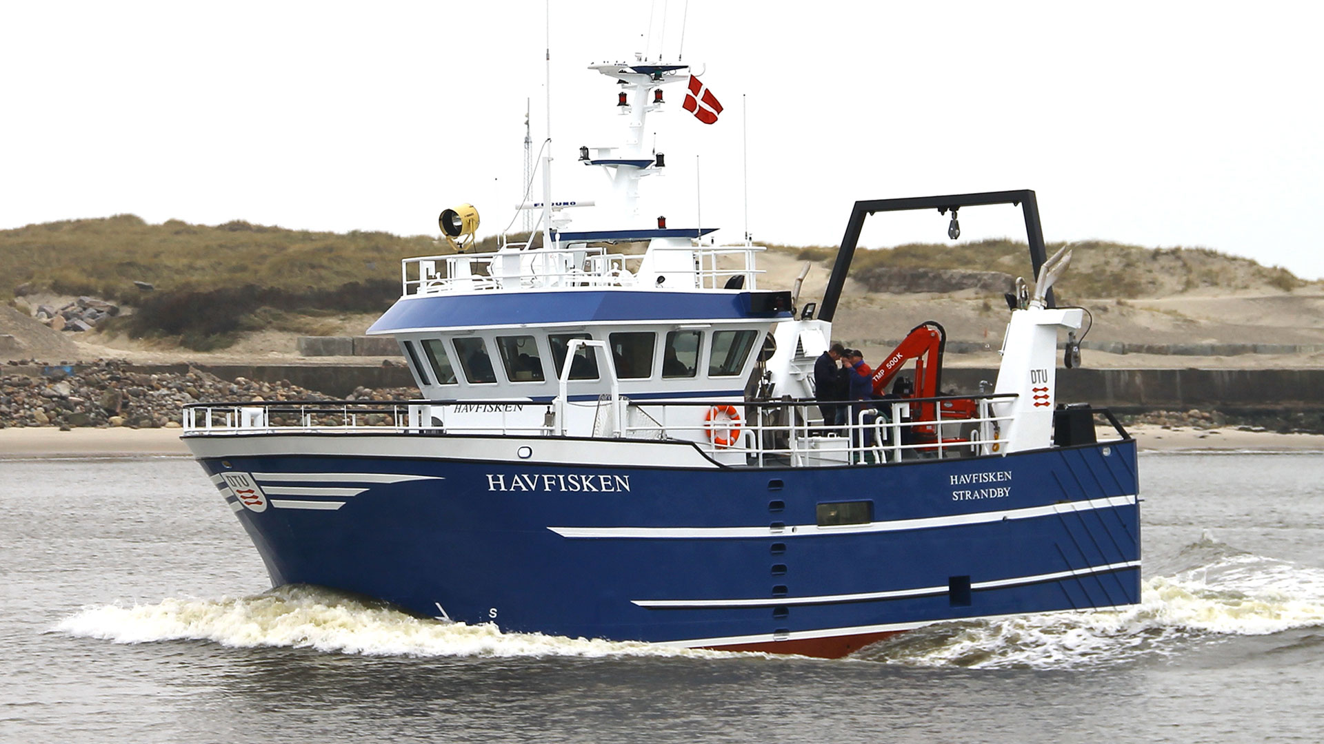 The research vessel Havfisken